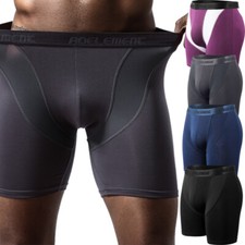 Packs Men Boxer Shorts Underwear Tagless Lightweight Stretch Briefs New