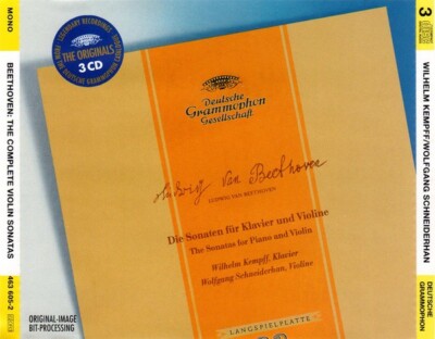 Beethoven: Sonate für Violine und Klavier / Wolfgang Schneiderhan, Wilhelm Kempff - 