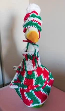 Goose Sweater, Porch Goose Sweater, Outdoor Decor, Goose Outfit, Goose Clothes