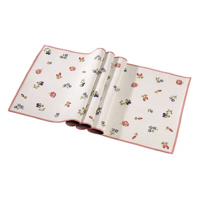 Villeroy & Boch Toy’s Fantasy Runner Gobelin XL - Centrotavola Natalizio Con Slitte, 49x143 Cm, In Cotone E Poliestere, Multicolore, Lavabile