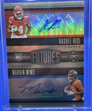 2023 Panini Legacy - Futures Ink Combos Silver #FICS-9 Marvin Mims, Rashee Rice