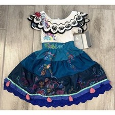 Disney Parks Encanto Mirabel Costume Cosplay Youth Size 7/8 New
