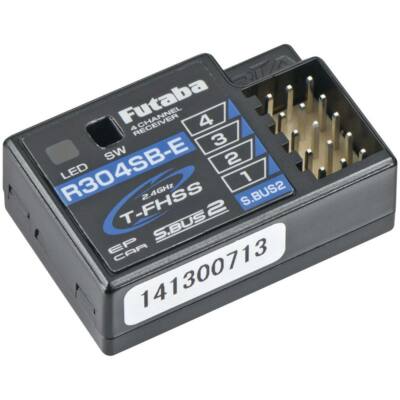 Futaba R304SBE 2.4GHz FHSS Telemetry Receiver Electric Only FUTL7681