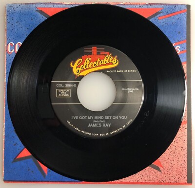 James Ray / I've Got My Mind Set On You (Beatles related) / 45rpm / NM+