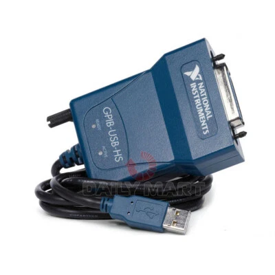 New In Box NATIONAL INSTRUMENTS NI GPIB-USB-HS Interface Adapter