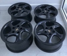 Porsche 993 Turbo Twist Alloy Wheels 99336213601 8J ET52 99336214004 10J ET65