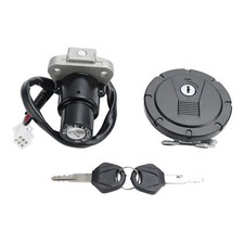 Ignition Switch Fuel Filler Cap Set For KAWASAKI KMX125 86-2000 KMX200 87-1991 U
