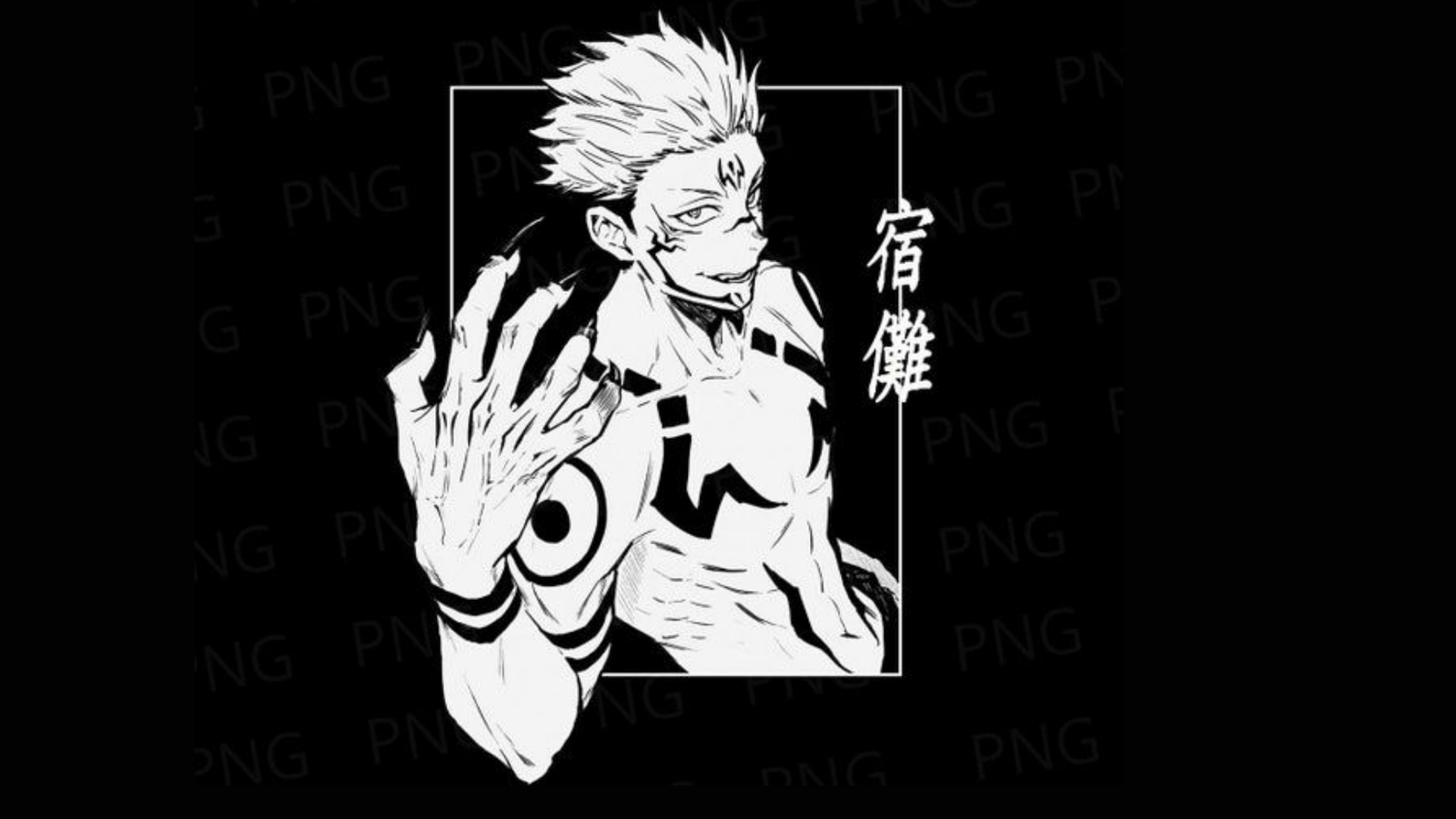 Anime ryomen sukuna jujutsu kaisen boys CCG Gaming Mat Desk