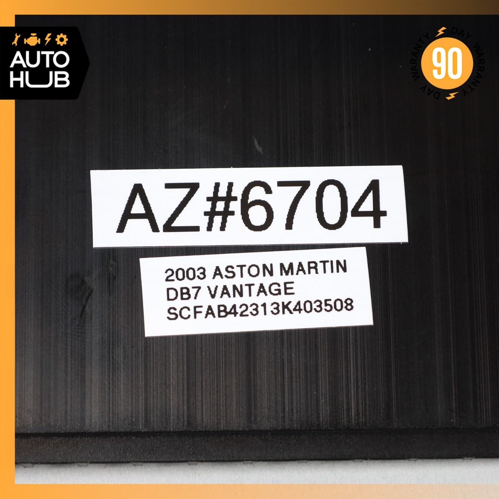 00-04 Aston Martin DB7 Vantage Audio Amplifier Amp Mount Bracket OEM 20k