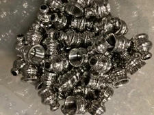 NEW METAL SOLID BRASS PARTS LOT, USA MADE, 100 Nickel Wholesale