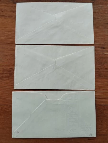 3 enveloppes premiers jours FDC Année 1956 N°1076 et 1077 Paire Europa cachet - Photo 2/2