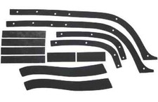 56 Chevy Front End Fender To Inner Fender Anti Squeak Rubber Seal Kit