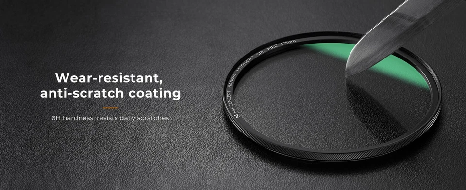 K&F Concept 77mm Magnetic Circular Polarizer Filter+Magnetic Ring NANO-X - Image 4 of 4