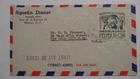 STAMPMART : MEXICO 1945 NATIONAL LITERACY CAMPAIGN 1v FDC USED TO NY USA