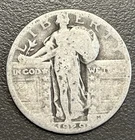 1929 Standing Liberty Quarter Rough / 90% Silver / Great For Hoarding!