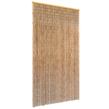 Insect Door Curtain Bamboo 90x200cm Elegant Fly Screen Multi Patterns vidaXL