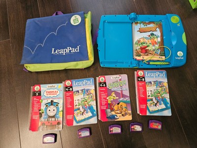 LeapFrog LeadPad Lernsystem Konvolut 5 Bücher & Patronen & Tragetasche