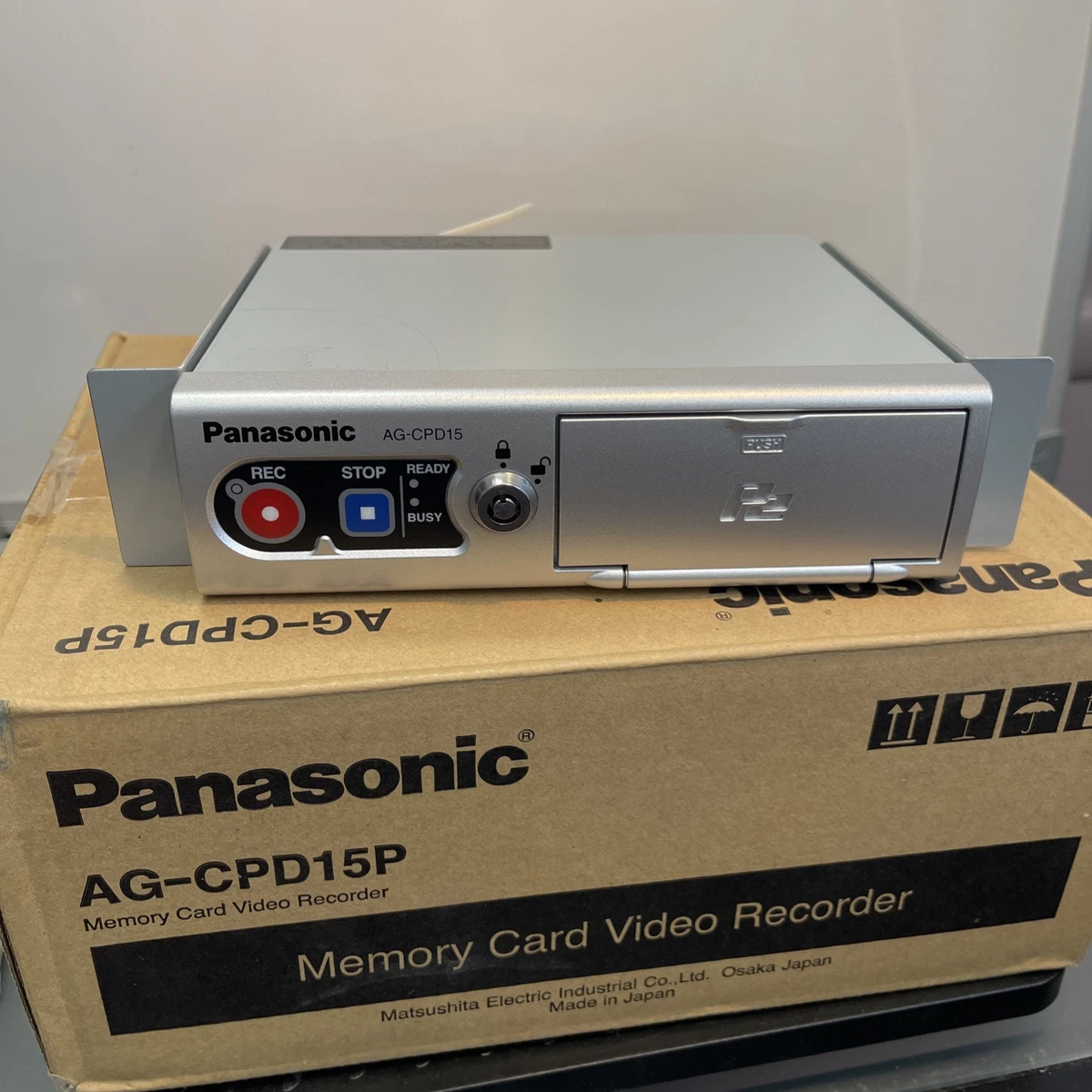 Enregistreur Panasonic AG-HPG10 E – P2 DV DVCPRO HD-SDI – Occasion