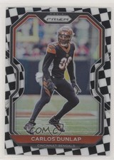 2020 Panini Prizm Black & White Checker Prizm Carlos Dunlap #53 1z6