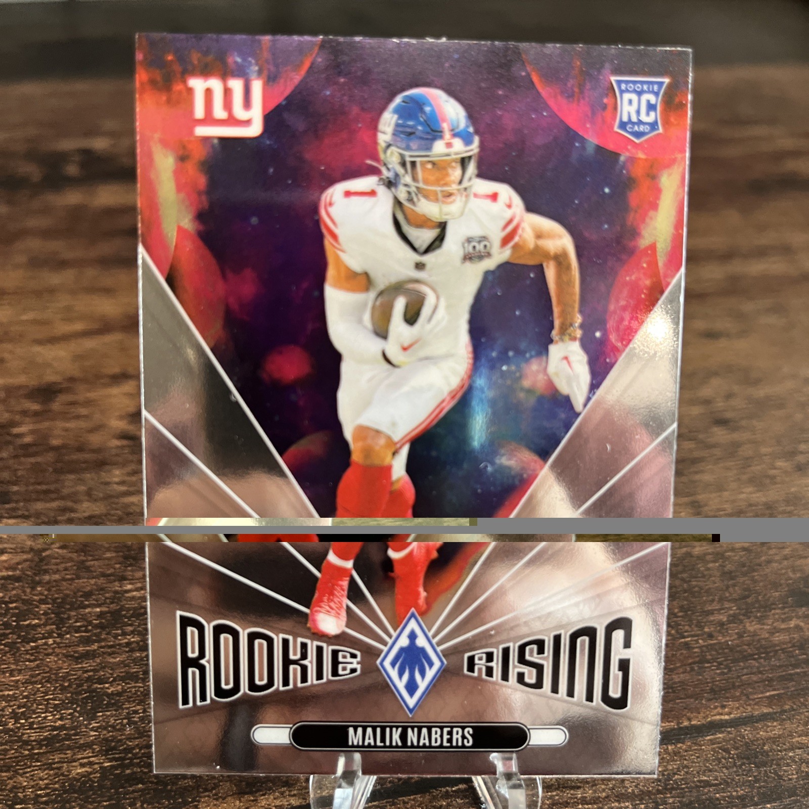 2024 Panini Phoenix - Rookie Rising Malik Nabers #RR-MNS (RC)