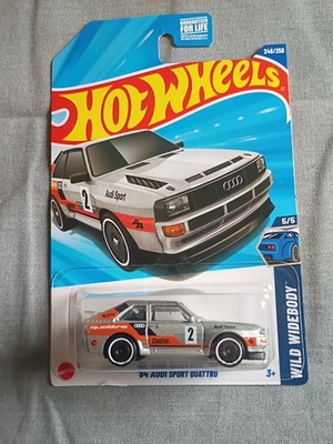 2025 Hot Wheels Treasure Hunt TH '84 Audi Sport Quattro Silver - P
