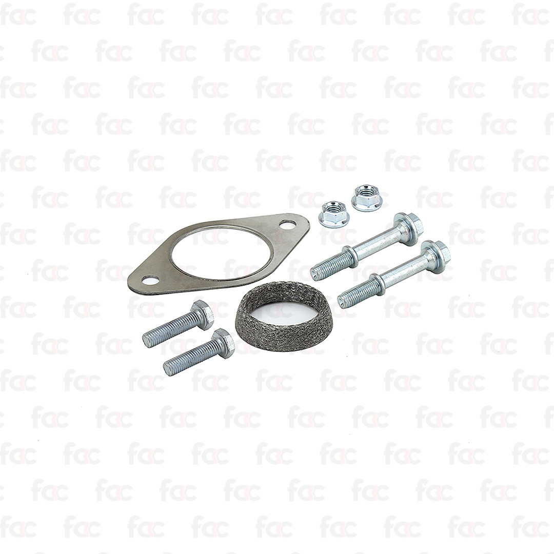 Petrol Catalytic Converter Fitting Kit For Nissan Primera 1.6 01-06 Euro 4
