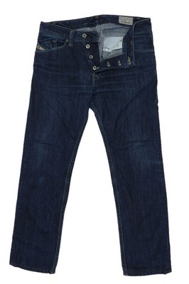Diesel Darron Herren Jeans Hose W30 L30 30/30 blau dunkelblau stone Tapered Slim