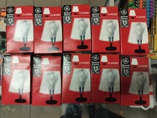 10 X CLASSIC 15W B22 General Electric Light Bulbs