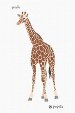 Giraffe Needlepoint Kit or Canvas