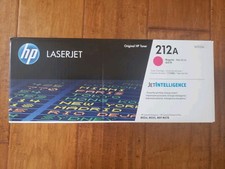 New Unopened HP 212A Genuine Magenta Toner Cartridge LaserJet M554 M555 M578