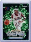 ALLEN IVERSON 2025 TOPPS CHROME HIDDEN GEMS SSSP CASE HIT