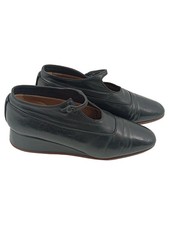 Zeppe donna FAUSTO SANTINI Mary Jane nere taglia 41 pelle eleganti