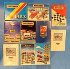 10 Vintage Matchbox Superfast 75 MoY Superkings Catalogues  1983-92