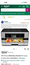 Brother MFC-J4710DW All-in-One Color Inkjet Printer