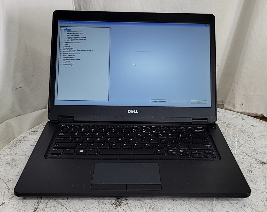 Dell Latitude 5480 14 Inch (256GB SSD, Intel Core i5 7th Gen
