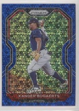 2021 Panini Prizm Tier III Blue Donut Circle 106/199 Xander Bogaerts #215 0ge3