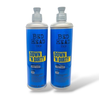 TIGI Bed Head Down N Dirty Lightweight Conditioner 13.53oz City-Stressed Hair 2x