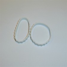 Matchbox Tracks 1-75 35 b Snow Trac White Treads Pair