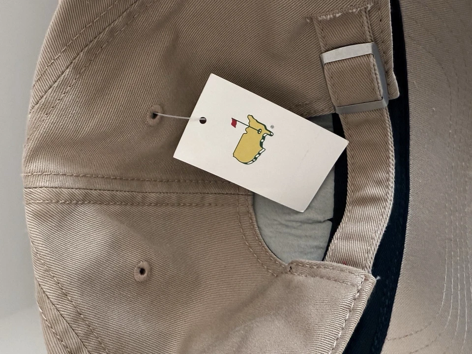 Augusta National Golf Club Members Only Khaki American Needle Hat - Image 2 of 2
