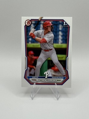 2026 Bowman Matthew Ferrara 1st Bowman Phillies
