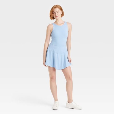 Women Scallop Detail Active Dress - JoyLab