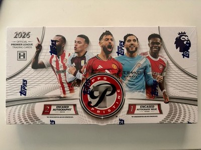 2025/26 Topps Pristine Premier League Hobby Box Versiegelt/Sealed 3 Autos