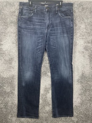 Citizens of Humanity Sid Jeans Mens 36 Blue Regular Straight Dark Wash Denim