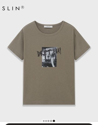 Mottled Graphic T-Shirt