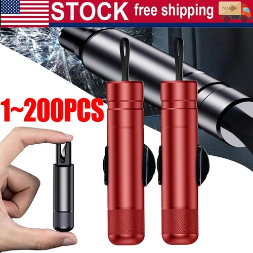 Car Safety Hammer Window Glass Breaker Seat Belt Emergency Escape ...