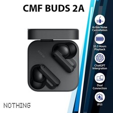 NOTHING CMF Buds 2a BT Earbuds DARK GREY/Wireless/Active Noise Cancellation 