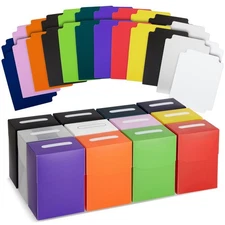 Deck Boxes with Dividers - Trading Card Storage Box & Organizer - Bulk Plasti...