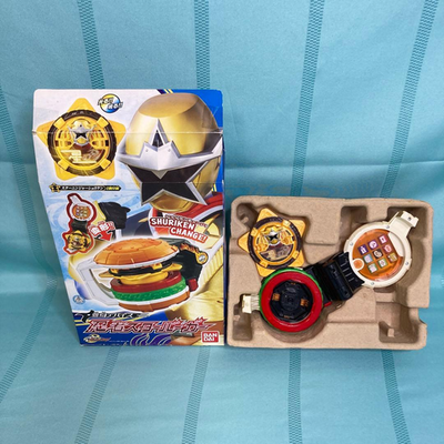 バーガー太郎 Bandai Power Rangers Ninja Steel Star Burger Morpher Ninninger Toy