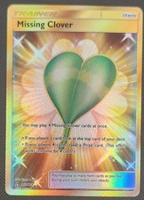 Missing Clover (Secret Rare) Secret Rare SM - Ultra Prism 168/156 NM on eBay