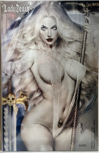 LADY DEATH NIGHTMARE SYMPHONY #1 SHIKARII METALLIC EDITION - Picture 1 of 1